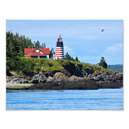 West Quoddy Head Lighthouse, Maine Fotodruck