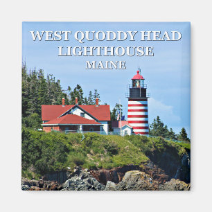 West Quoddy Head Lighthouse, Maine Magnet