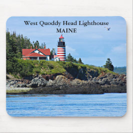West Quoddy Head Lighthouse, Maine Mousepad