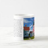 West Quoddy Head Lighthouse, Maine Tasse (Mittel)