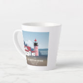 West Quoddy Head Lighthouse Milchtasse (Linke Ecke)