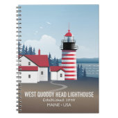 West Quoddy Head Lighthouse Notizblock (Vorderseite)