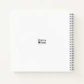 West Quoddy Head Lighthouse Notizblock (Rückseite)