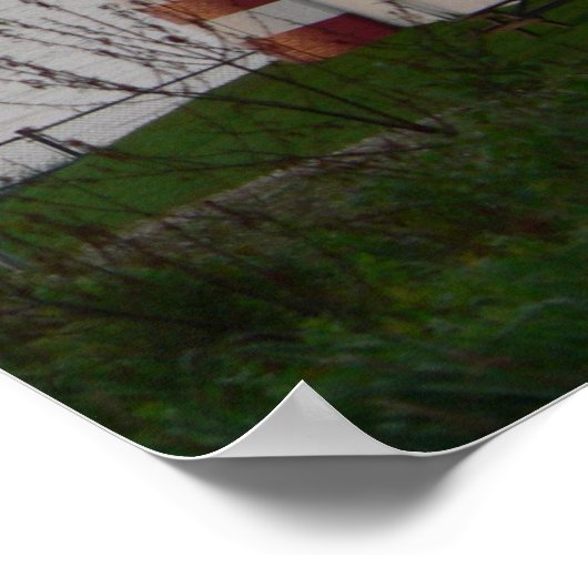 West Quoddy Head Lighthouse Poster (Ecke)