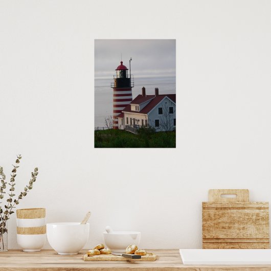 West Quoddy Head Lighthouse Poster (Küche)
