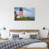 West Quoddy Head Lighthouse Staat Park ist Leinwanddruck (Insitu (Schlafzimmer))