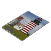 West Quoddy Head Lighthouse Staat Park ist Notizblock (Linke Seite)