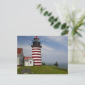 West Quoddy Head Lighthouse Staat Park ist Postkarte (Stehend Vorderseite)