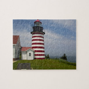 West Quoddy Head Lighthouse Staat Park ist Puzzle