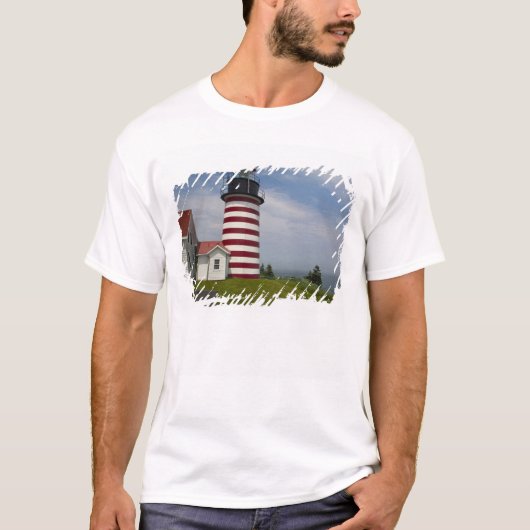West Quoddy Head Lighthouse Staat Park ist T-Shirt (Vorderseite)
