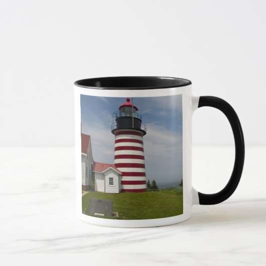 West Quoddy Head Lighthouse Staat Park ist Tasse (Rechts)
