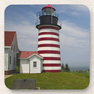 West Quoddy Head Lighthouse State Park ist der Getränkeuntersetzer