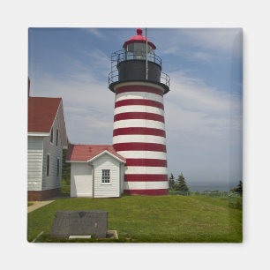 West Quoddy Head Lighthouse State Park ist der Magnet