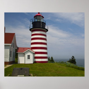 West Quoddy Head Lighthouse State Park ist der Poster
