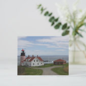 West Quoddy Head Postkarte (Stehend Vorderseite)