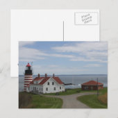 West Quoddy Head Postkarte (Vorne/Hinten)