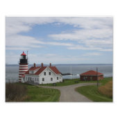 West Quoddy Lighthouse Fotodruck (Vorne)