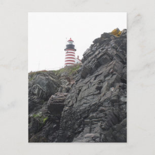 West Quoddy Lighthouse Postkarte
