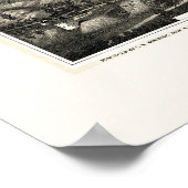 West Randolph, VT Panoramic Map - 1886 Poster (Ecke)