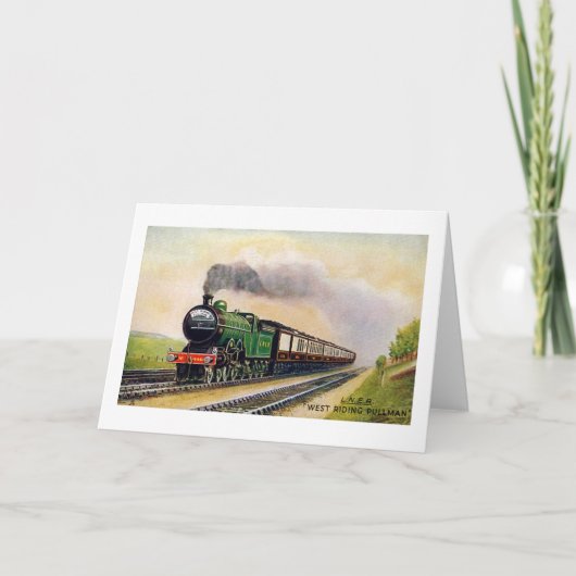 West Riding Pullman Karte (Vorderseite)