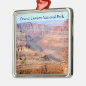 West Rim Grand Canyon National Park Silbernes Ornament (Links)