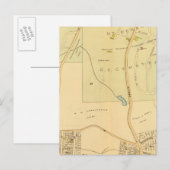 West Roxbury, Massachusetts 3 Postkarte (Vorne/Hinten)