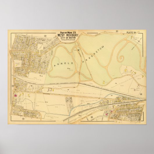 West Roxbury, Massachusetts 4 Poster (Vorne)
