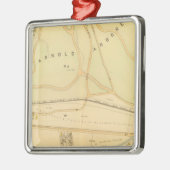 West Roxbury, Massachusetts 4 Silbernes Ornament (Links)