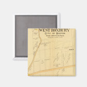 West Roxbury, Massachusetts Magnet (Vorderseite/Rückseite)