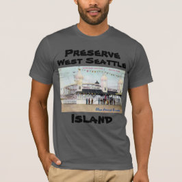 West Seattle Island Great beibehalten Abbildung 8 T-Shirt