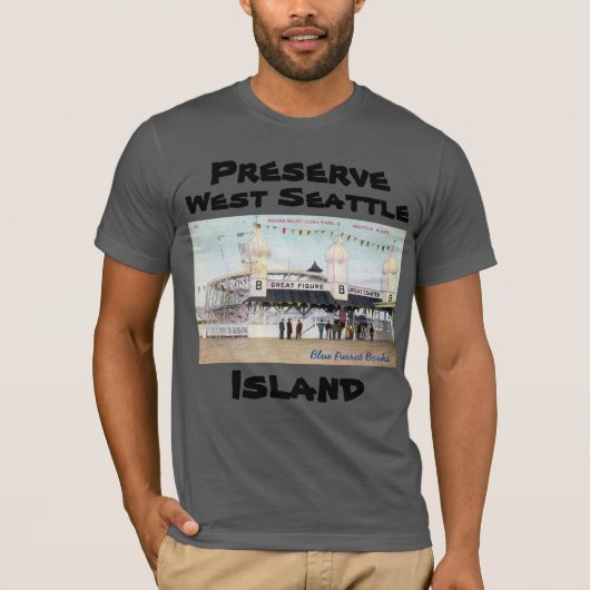 West Seattle Island Great beibehalten Abbildung 8 T-Shirt (Vorderseite)