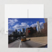 West Side Highway - NYC Postkarte (Vorne/Hinten)
