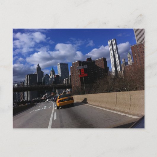 West Side Highway - NYC Postkarte (Vorderseite)