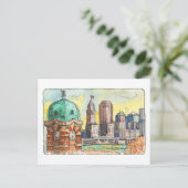 West Side Market Tower Cleveland Postcard Postkarte (Stehend Vorderseite)