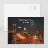 West Sixth Street Austin Post Card Postkarte (Vorne/Hinten)