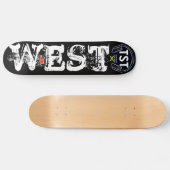WEST Skateboard (Horizontal)