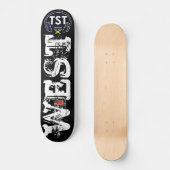WEST Skateboard (Vorderseite)