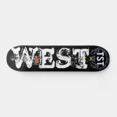 WEST-Skateboard Skateboard (Horizontal)
