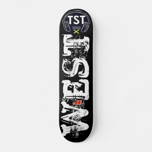 WEST-Skateboard Skateboard (Vorderseite)