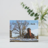 West St. Paul Postkarte (Stehend Vorderseite)