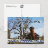 West St. Paul Postkarte (Vorne/Hinten)