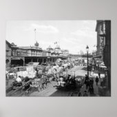 West Street, New York City: 1901 Poster (Vorne)