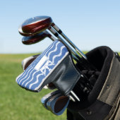 West Sussex Landkreis Flag Golf Headcover (In Situ)