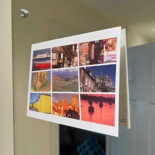 West Sussex Multi-Image Postkarte