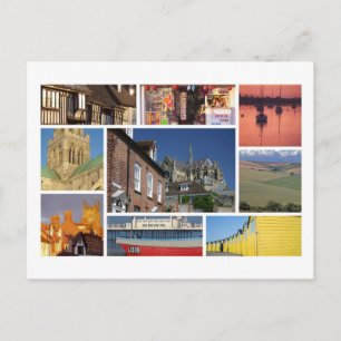 West Sussex Postkarte