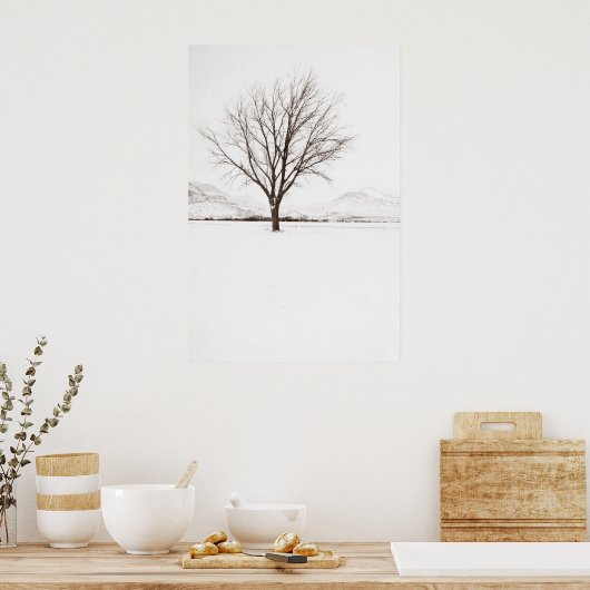 West Texas BLizzard Poster (Küche)