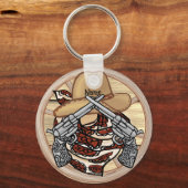 West Texas Cowboy Schlüsselanhänger (Vorderseite)