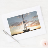 West Texas Drilling Rechteckiger Aufkleber (Umschlag)