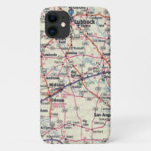West Texas Map Case-Mate iPhone Hülle (Rückseite)