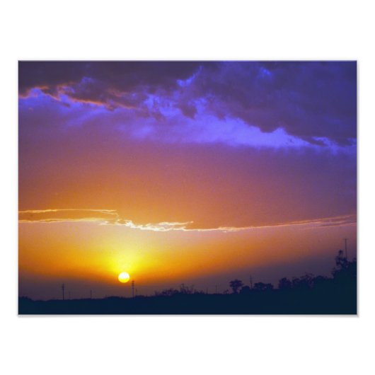 West Texas Sunset #2 Fotodruck (Vorne)